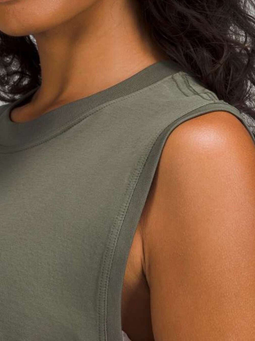 Lululemon All Yours Tank Top Carob Brown size 8 NWOT - Picture 2 of 9